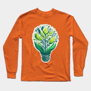 Environment Earth Day Recycle Reuse Renew Rethink Long Sleeve T-Shirt